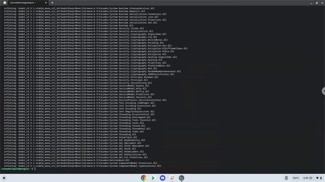 How to install Godot Mono 3.5.1 on a Chromebook смотреть онлайн