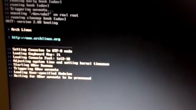 Arch Linux booting.mp4 смотреть онлайн