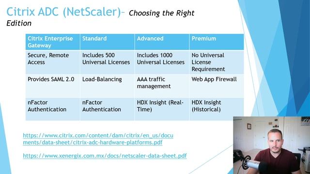 Citrix ADC (NetScaler) - Choosing the Right Option смотреть онлайн