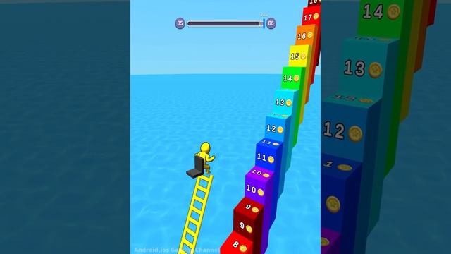 Ladder Race - All Levels Gameplay Android,ios #77 смотреть онлайн