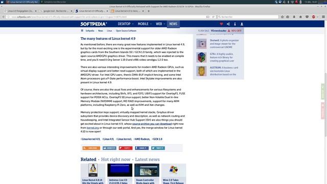 Kernel | 4.9 | AMD et XFS смотреть онлайн