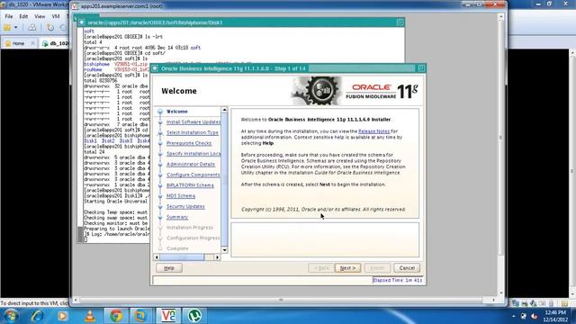 OBIEE 11g installation on linux by Yakub смотреть онлайн