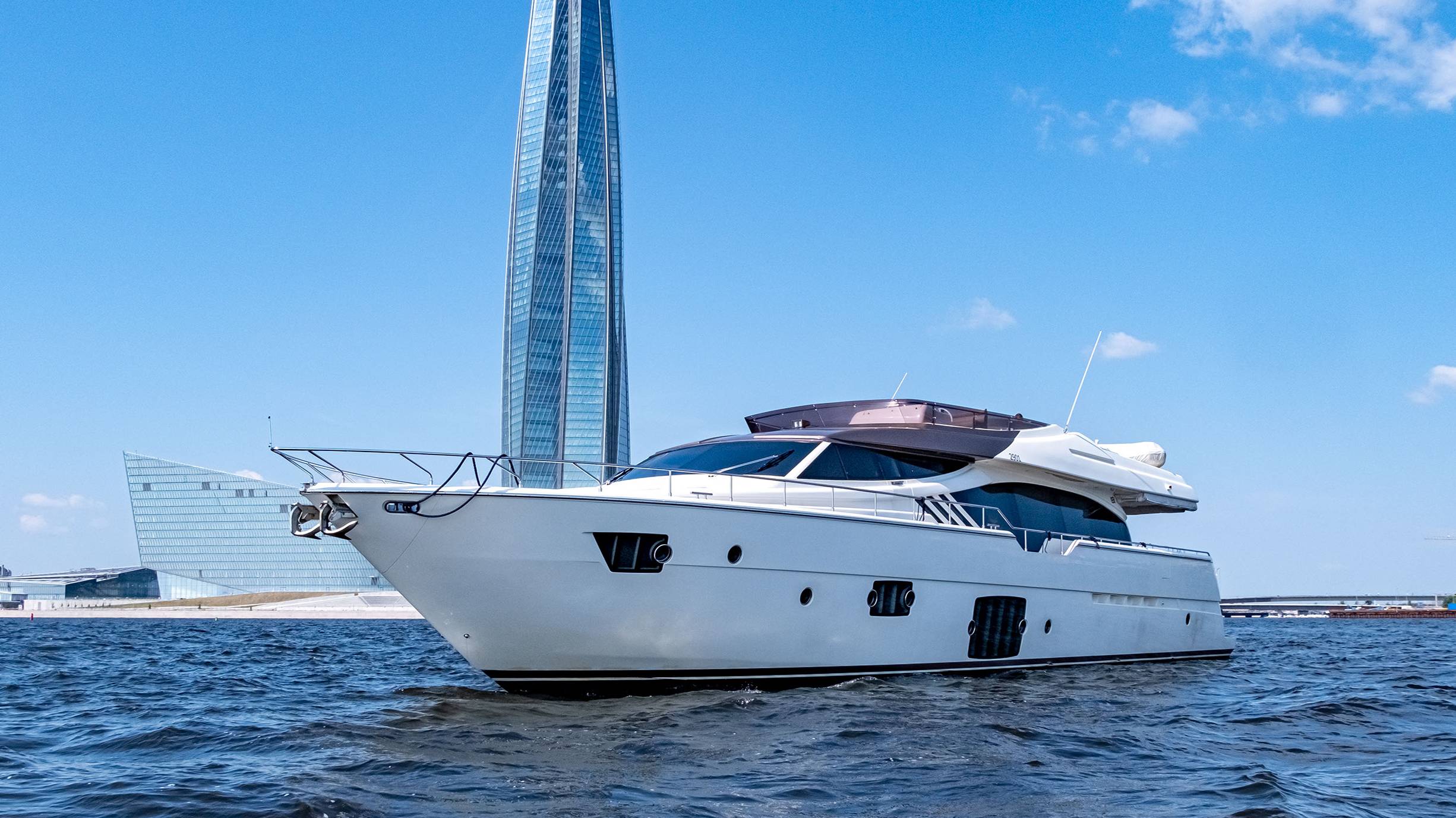 Обзор моторной яхты Ferretti 870 (2013) | Nord Star Yachting смотреть онлайн