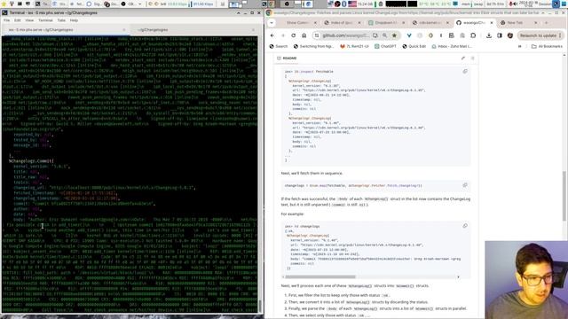 Processing Linux kernel ChangeLogs with Elixir (Changelogrex overview) смотреть онлайн