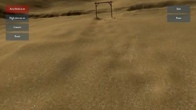 FPV FREERIDER test Demo - acro mode смотреть онлайн
