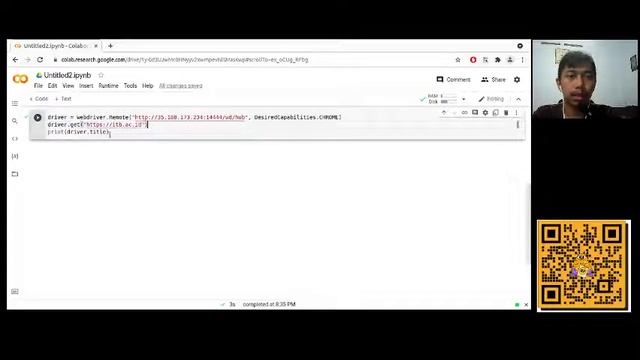 Menjalankan Selenium dari Linux dan Google Colab tanpa Chrome | Tutorial Selenium Bahasa Indonesia смотреть онлайн