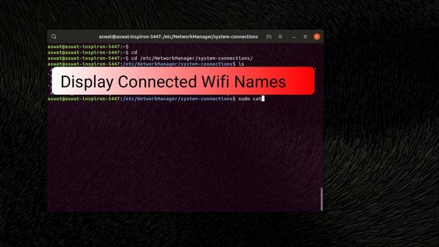 How to find connected wifi password in Linux Ubuntu смотреть онлайн