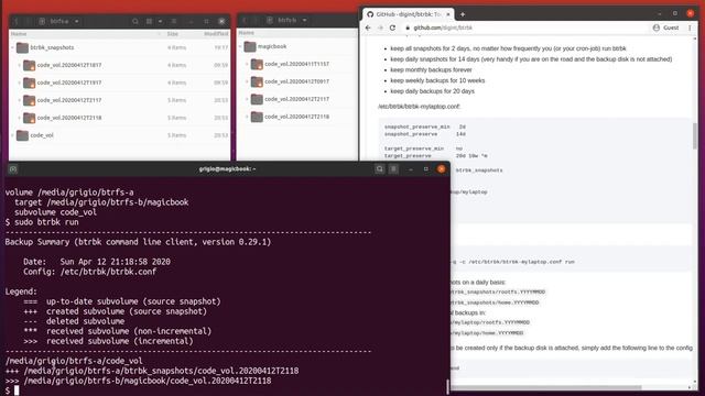 🐧💾 Incremental Backup - BTRFS with btrbk on Linux смотреть онлайн
