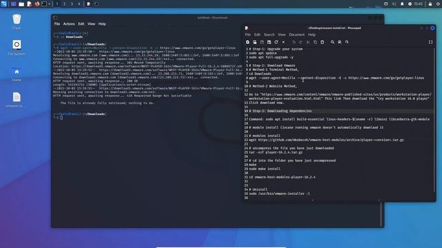How to download and install vmware in Linux | ft. Kali LInux смотреть онлайн