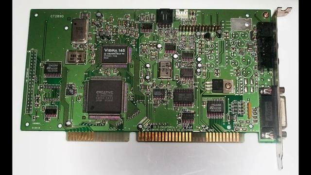 Sound Blaster OPL3 Comparison - AWE32, SB16, Vibra 16s and Vibra16XV смотреть онлайн
