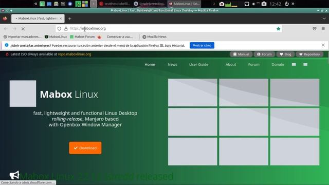 Review Mabox Linux 22.12 en español. Un desarrollo que facilita el uso de OpenBox смотреть онлайн