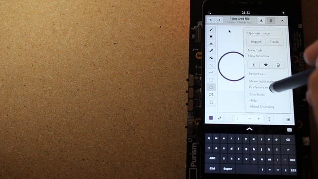 Runs on Librem 5, Day 14 - Drawing смотреть онлайн
