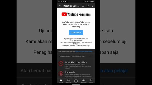 YOUTUBE PREMIUM FREE 2021 | TUTORIAL смотреть онлайн
