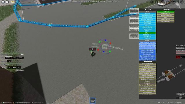 Редактор контактной сети в TrP