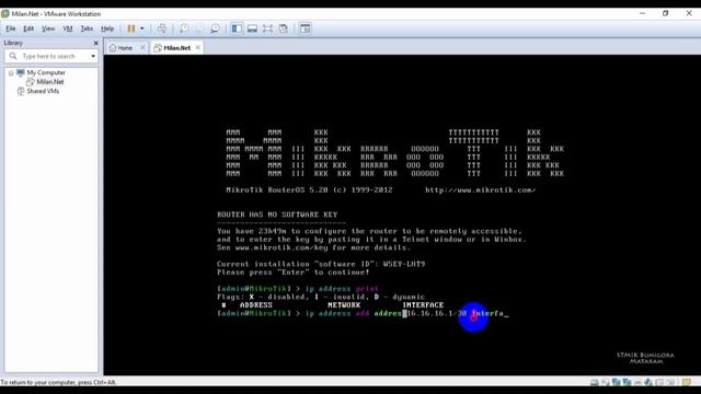 Tutorial Instal Mikrotik Meggunakan VMWare Test (Putty, Winbox, Terminal & Browsur) смотреть онлайн