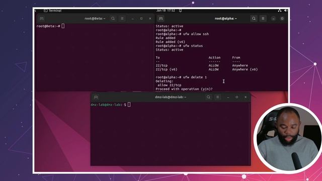 LINUX Firewall Configuration Guide for Ubuntu смотреть онлайн