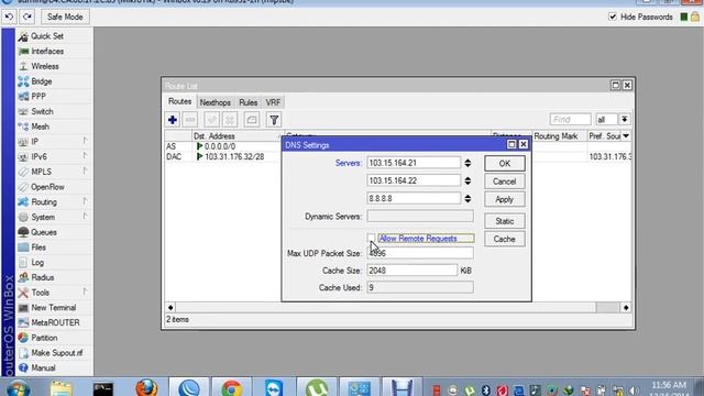 Getting internet by statically in MiKrotik смотреть онлайн
