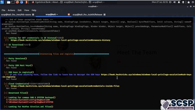 CTF Walkthrough - HacktheBox - Sauna смотреть онлайн