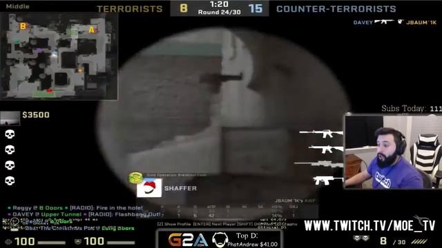 CS GO Best Pro Stream Moments Pashabiceps, F0rest,Taz, Shroud смотреть онлайн