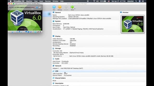 3_كيفية تثبيت Kali Linux على نظام وهمي VirtualBox смотреть онлайн
