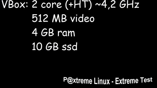 P@xtreme Linux RC4 - Extreme Test смотреть онлайн