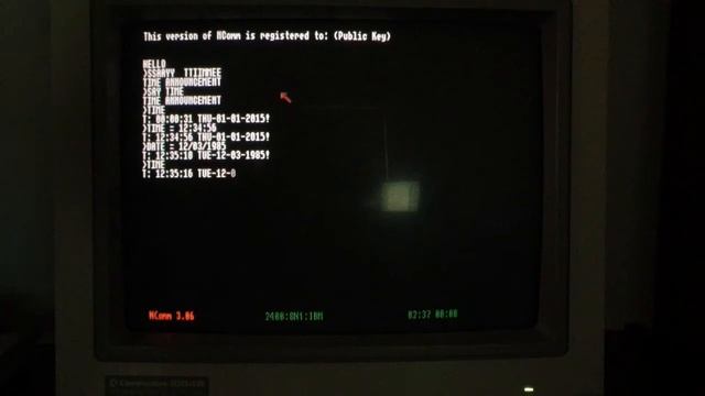 Amiga Terminal for Atomic Clock смотреть онлайн