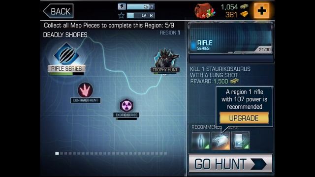 Dino Hunter: Deadly Shores - Gameplay Walkthrough part 2 - Region 1 (iOS, Android) смотреть онлайн