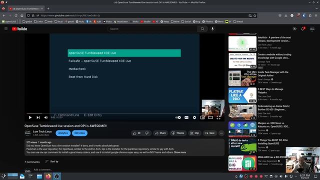 OpenSuse Tumbleweed 90 day review. Yep, it's still awesome смотреть онлайн
