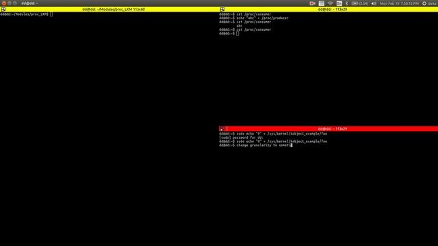 FIFO + procfs and sysfs implementation in LINUX kernel смотреть онлайн