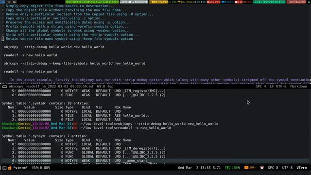 Essential Tools:Objcopy Objdump Nm Readelf 2022_03_02_18:11:45 смотреть онлайн