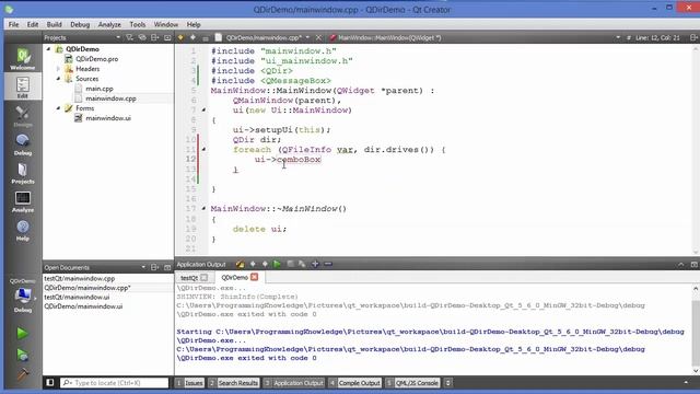 Qt Tutorials For Beginners - QDir смотреть онлайн