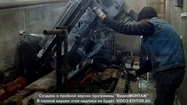 Расширяем функционал стапеля. Опрокидыватель для авто. смотреть онлайн