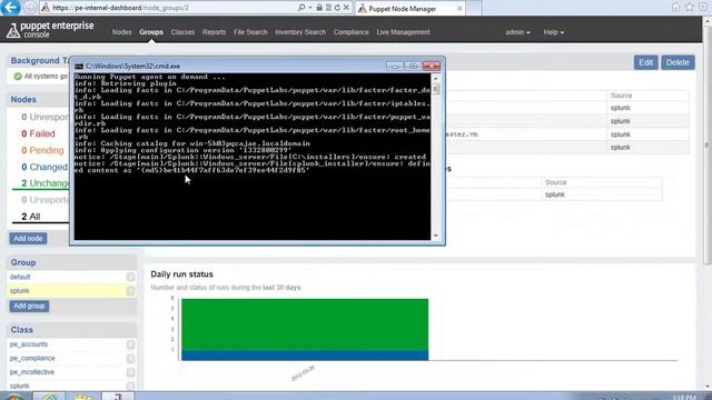 Puppet Enterprise Windows Splunk Module смотреть онлайн