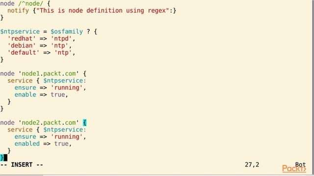 Puppet 5.0 Essentials for Configuration Management: Creating Puppet Classes | packtpub.com смотреть онлайн