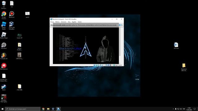 Virtual Box BlackArch Linux Kurulumu 2022 смотреть онлайн