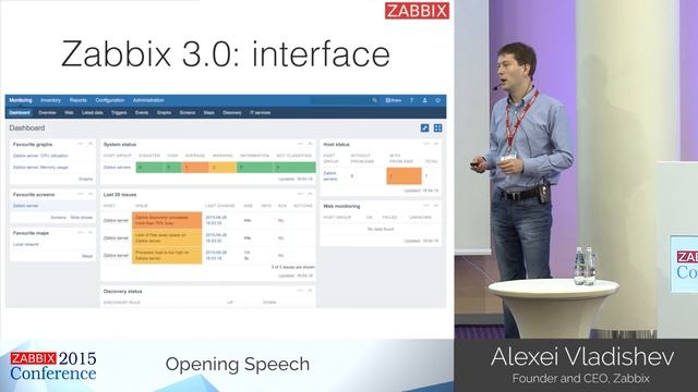 Alexei Vladishev - Opening Speech | Zabbix Conference 2015 смотреть онлайн