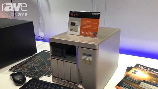CEDIA 2018: QNAP Featues TS-677 NAS With Up To 64 GB Ram смотреть онлайн