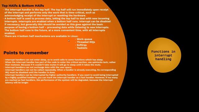 Linux Device Driver (Part 5): Interrupt Handling | Linux Device Driver tutorial | Top half смотреть онлайн