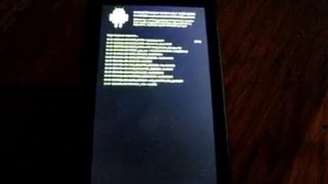 Droid custom boot animation: Boot Log / Linux Style смотреть онлайн