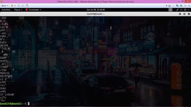 OverTheWire Bandit Level 9 Solution. Level 9-10 Walkthrough. смотреть онлайн