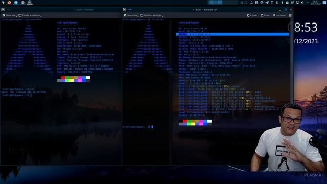 Fastfetch informações básicas no seu terminal. смотреть онлайн