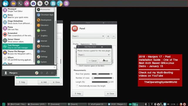 2018 - Manjaro 17 - Post installation Guide - One of The Best Arch Based GNU+Linux Distro - Jan 15 смотреть онлайн