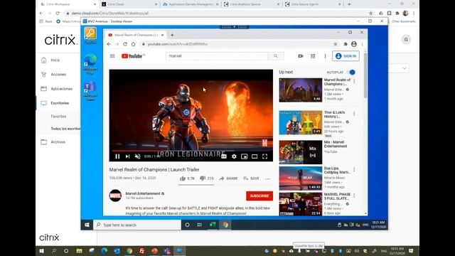 Mejorando la experiencia de trabajo con Citrix Workspace y Microsoft 365 смотреть онлайн