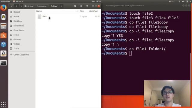 #2.2 Linux 基本指令 touch cp mv (Linux 机器学习 教程教学 tutorial) смотреть онлайн