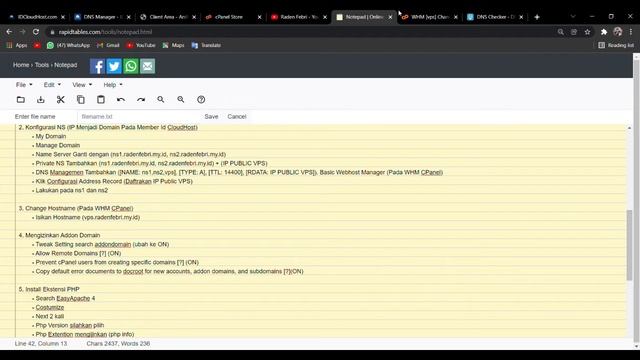 Install Dan Setup WHM/Cpanel Di VPS смотреть онлайн