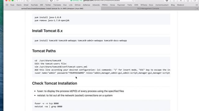 Install Tomcat 8 in AWS EC2 смотреть онлайн