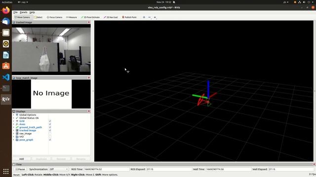 Run Vins-mono using D435i in Ubuntu 20.04 neotic смотреть онлайн