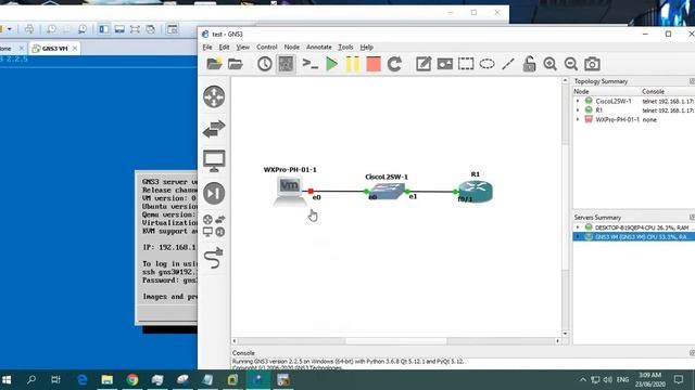How to Integrate Local VMware virtual machine to GNS3 VM + GNS3 + CISCO +DHCP смотреть онлайн