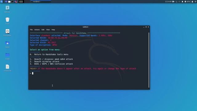 Kali: Hacking WPA2 with Airgeddon смотреть онлайн