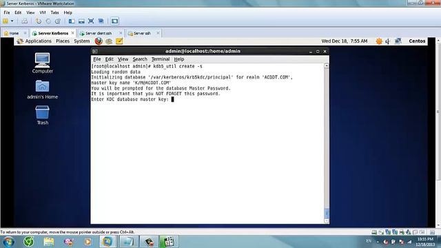 Cấu hình Kerberos trên CentOS смотреть онлайн
